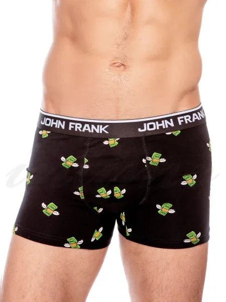 Боксеры John Frank черные