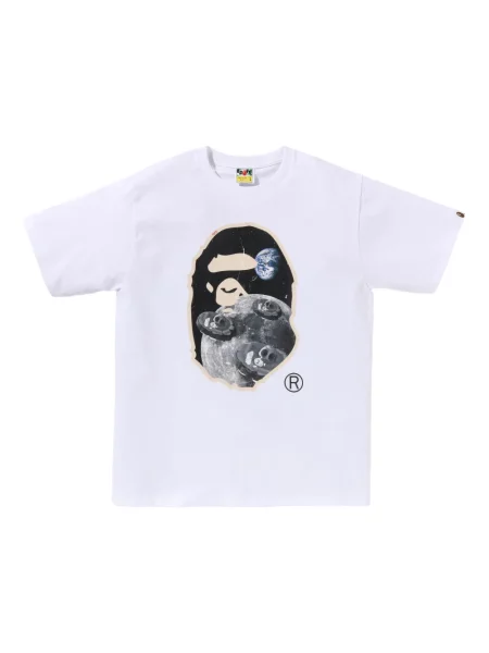 Tricou A Bathing Ape® alb