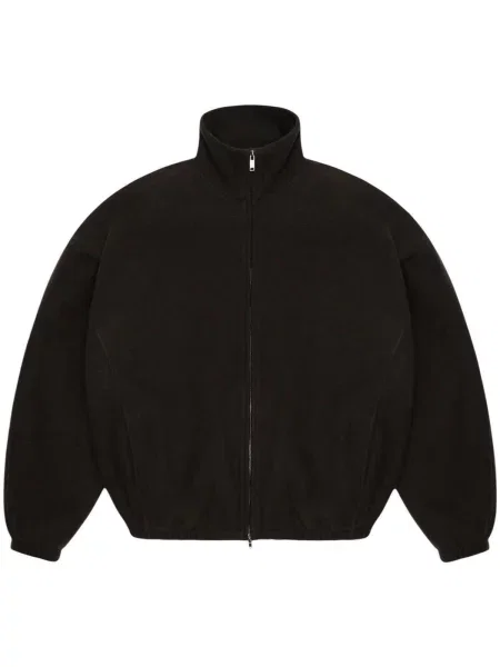Geacă Rains din fleece negru