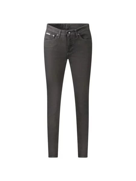 Skinny jeansy skinny Calvin Klein czarne
