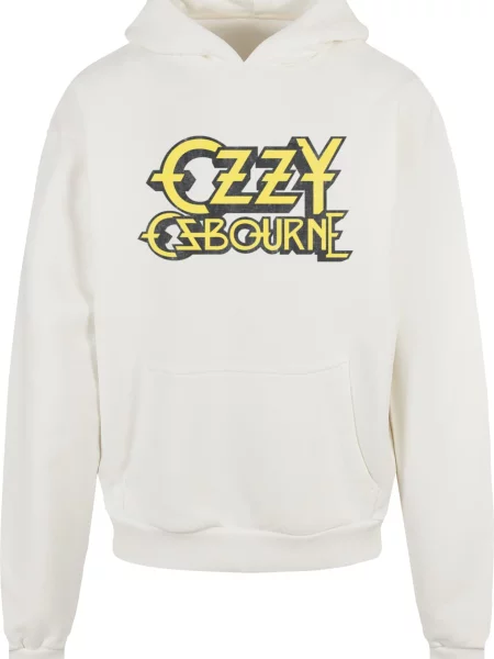 Merchcode Mikina Ozzy Osbourne Ultimate Sin žlutá / oranžová offwhite černá