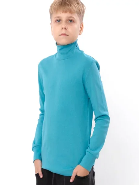 Гольф свитер носи своє синий