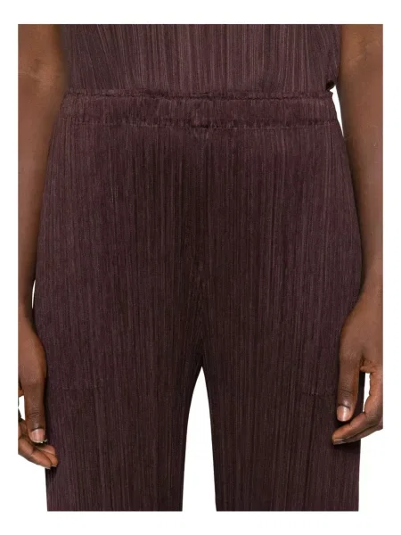 Pantaloni Pleats Please Issey Miyake maro