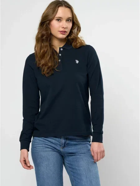 U.S. POLO ASSN. Tricou UWLise bleumarin