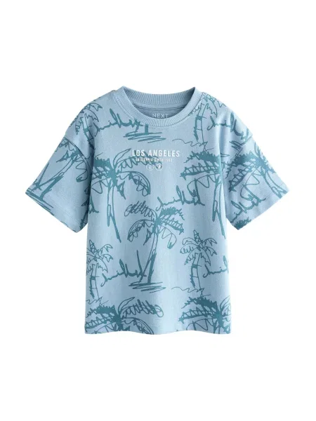 Next Tricou / deschis albastru