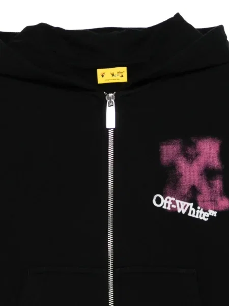 Bluza z kapturem dziecięca Off-white biała