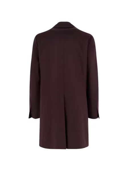 Palton Corneliani cu rever maro