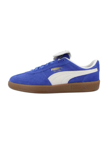 Pantofi Puma din piele de căprioară albastru