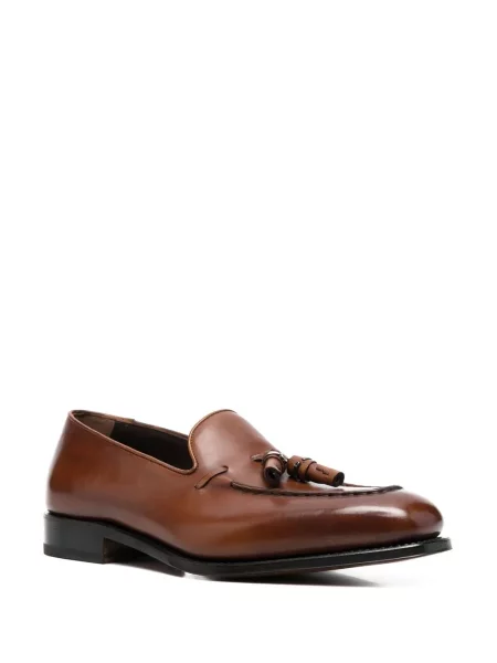 Кожени лоуфъри Ferragamo кафяво