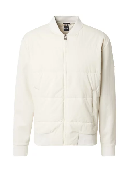BOSS Prehodna jakna Skiles bela