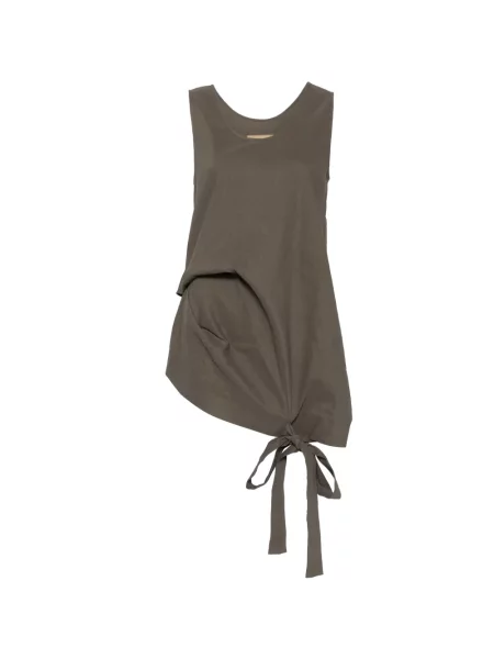 Bluză Uma Wang cu legături verde