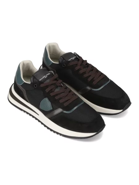 Buty do biegania Philippe Model skórzane do biegania czarne