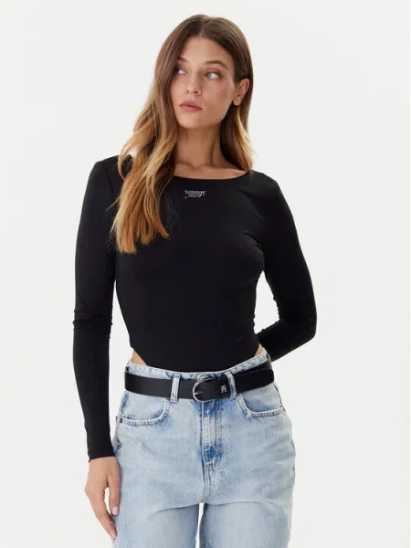 Tommy Jeans body negru