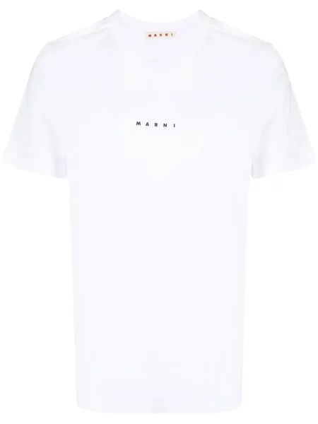 Tričko Marni s potiskem bílé