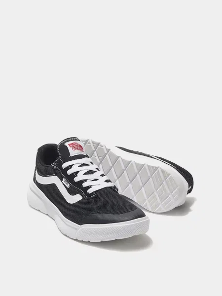 Замшевые повседневные кроссовки Vans черные