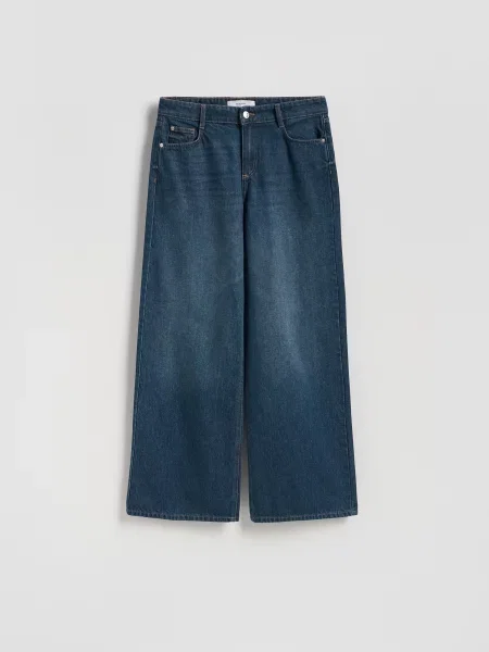 Reserved Джинси baggy fit indigo jeans 