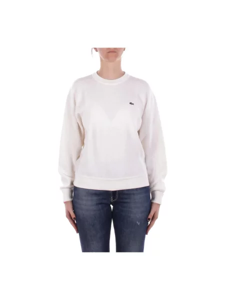 Lacoste Sweter weiss biały