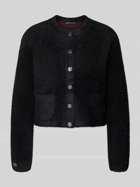 Kardigan rozpinany z listwą guzikową Betty Barclay czarny