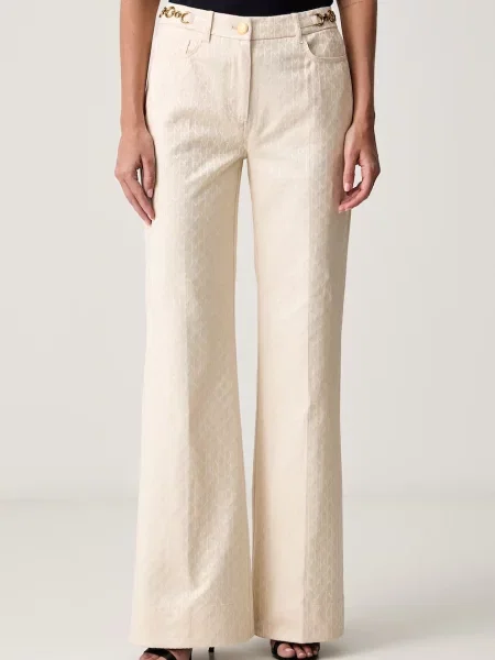 Marciano by Guess pantaloni pentru femei cu MILAD PALAZZO bej