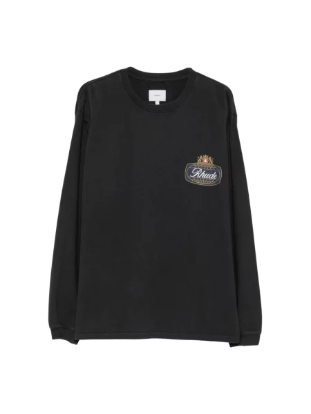 RHUDE longsleeve czarna