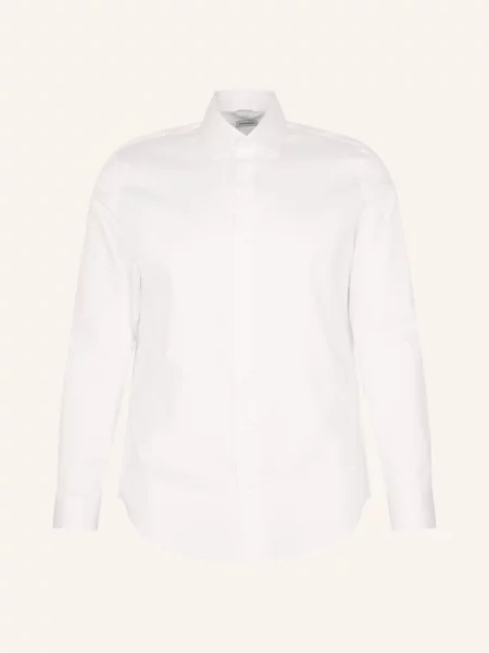 Seidensticker Koszula Biznesowa O Kroju Slim Fit weiss biała