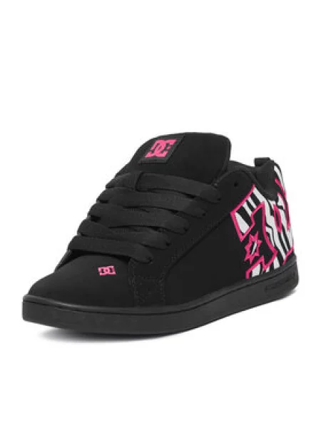 DC Shoes Sportcipők EO-COURT GRAFFIK fekete