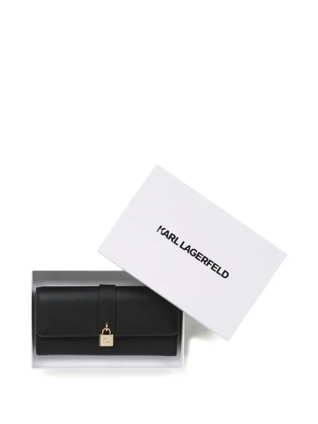 Portofel Karl Lagerfeld din piele negru