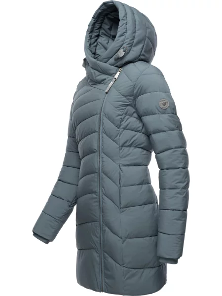 Ragwear Zimný kabát Teela dymovo šedá