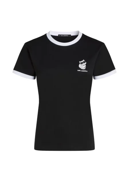 Koszulka Karl Lagerfeld czarna
