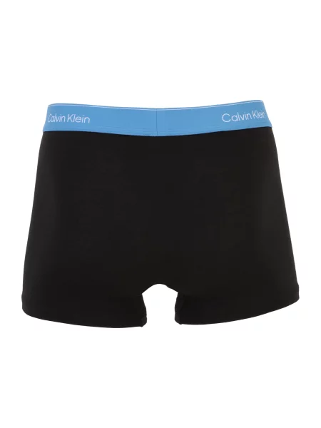 Calvin Klein Underwear Boxerky nebesky modrá / svetlomodrá / vínovo červená čierna