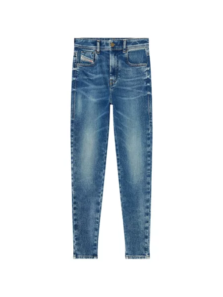 Blugi skinny Diesel 1984 SLANDY-HIGH skinny fit albastru