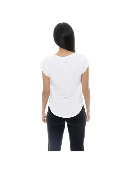 Scurt tricou Leone 1947 cu mâneci scurte alb