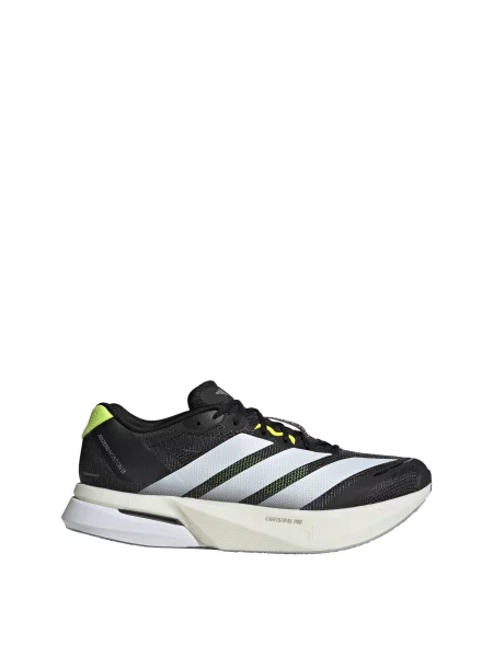 ADIDAS PERFORMANCE Tenisice za trčanje Adizero limeta zelena / neonsko žuta / crna bijela