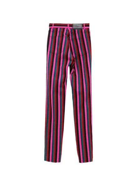 Pantaloni Chloé de lână roz