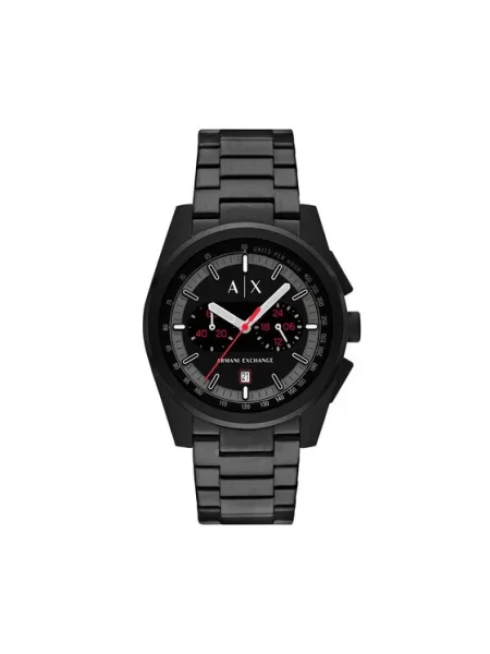 Armani Exchange Karóra Parker Chronograph fekete