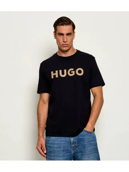 HUGO Tricou negru