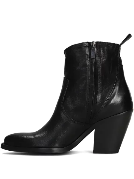 Botine Metisse din piele negru