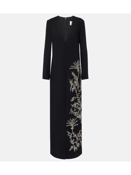 Rochie Costarellos cu mărgele negru
