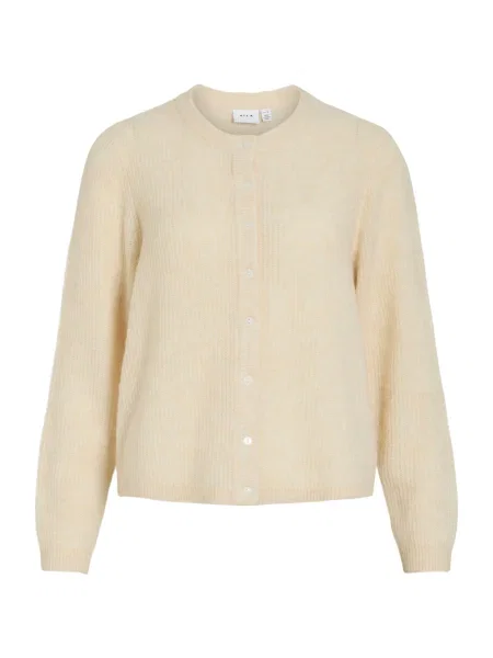 VILA Geacă tricotată VILory nisipiu