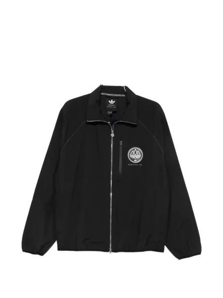 Tricou Adidas cu broderie cu dungi cu decolteu în V verde