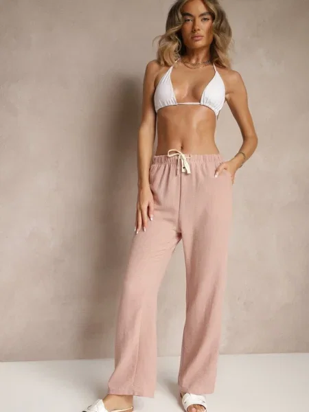 Pantaloni Mirarena roz