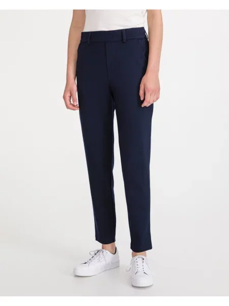 TOM TAILOR DENIM Chino hlače noćno plava crna
