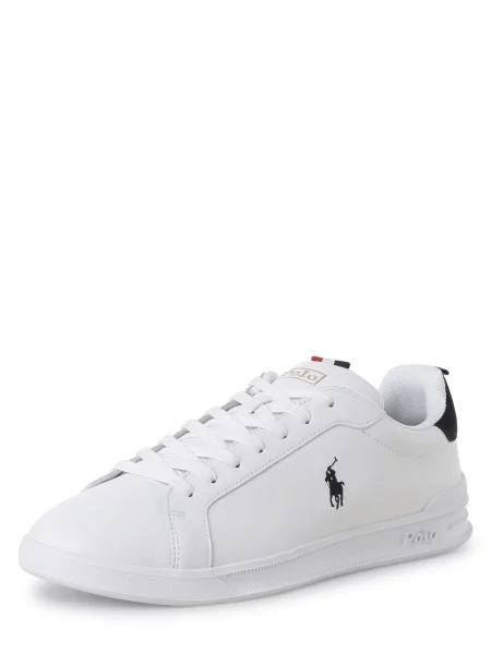 Sneakersy Polo Ralph Lauren skórzane białe