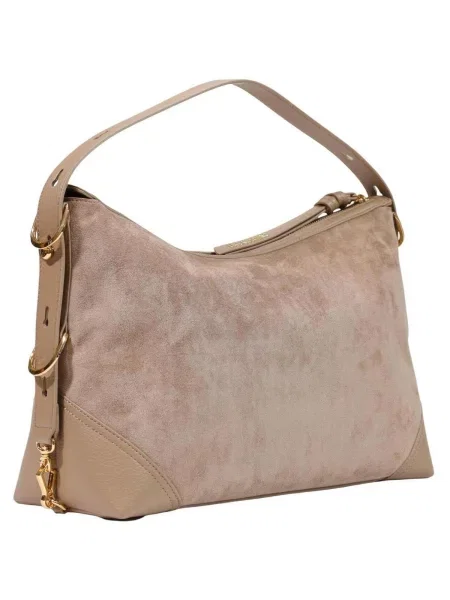 Hobo kabelka Love Moschino béžová