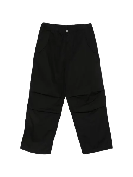 Pantaloni Carhartt Wip cu autograf negru