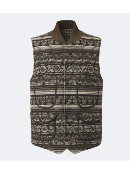 Reversibil vestă Rrl din jacard