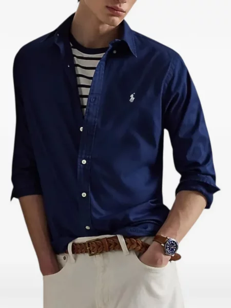 Ing Polo Ralph Lauren autogrammal kék