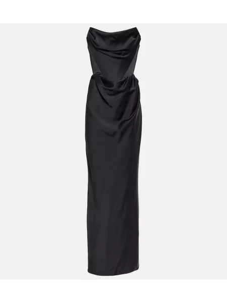 Rochie Vivienne Westwood din satin negru
