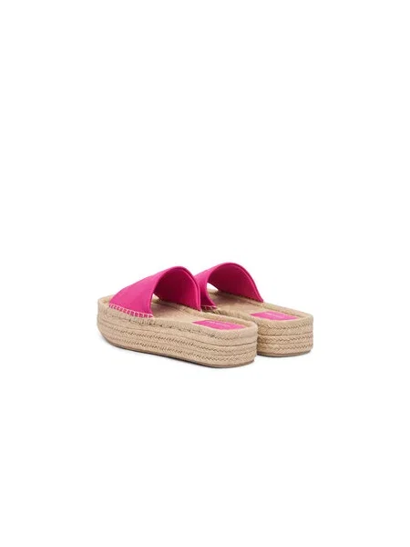 Espadrilės Calvin Klein Ebeth rožinė
