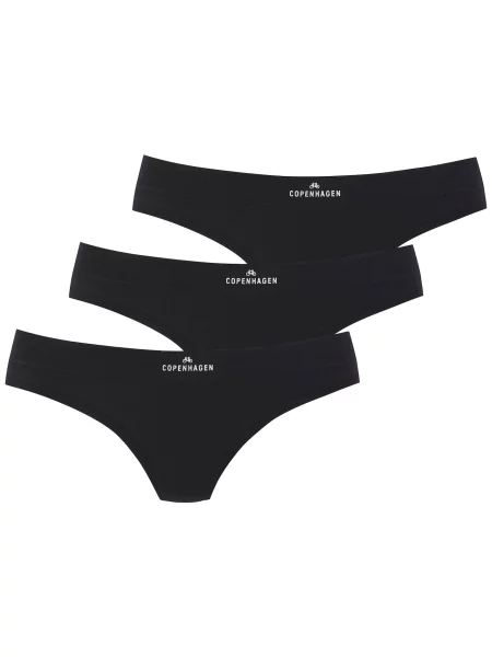 Copenhagen Studios Tanga negru alb